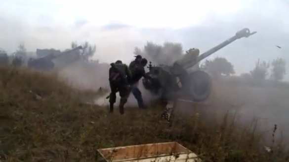 ВСУ ведут огонь по Саханке | Русская весна