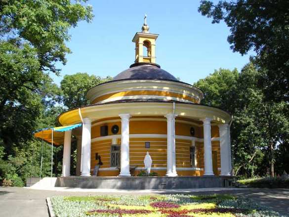 На Аскольдовой могиле установили памятник ликвидированному наемнику (ВИДЕО) | Русская весна