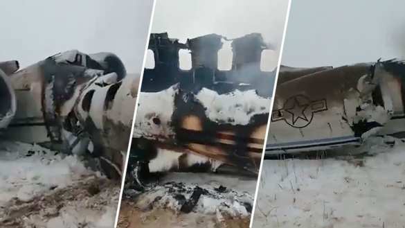 Пентагон признал крушение самолёта в Афганистане (ВИДЕО) | Русская весна