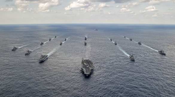 Три атомных авианосца США подошли к берегам КНДР (ВИДЕО) | Русская весна