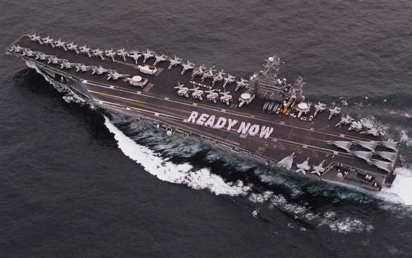 США продлили присутствие на Ближнем Востоке двух авианосных ударных групп | Русская весна