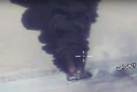 Бомба для бармалея: Точные удары ВКС РФ сжигают технику и боевиков у крепости ИГИЛ в Хаме (ВИДЕО) | Русская весна