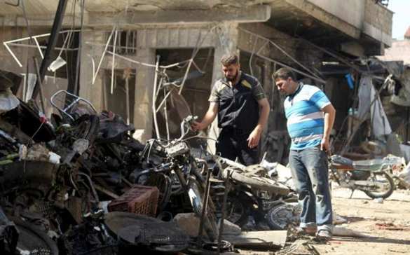 СРОЧНО: Запад и оппозиция пытаются окончательно сорвать перемирие в Сирии заявлением об авиаударе по рынку в Идлибе (ФОТО) | Русская весна