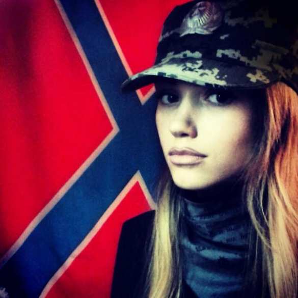 Лицо ополчения: 19-летняя красавица Дарья Белоцерковская из бригады «Призрак» (фото/видео) | Русская весна