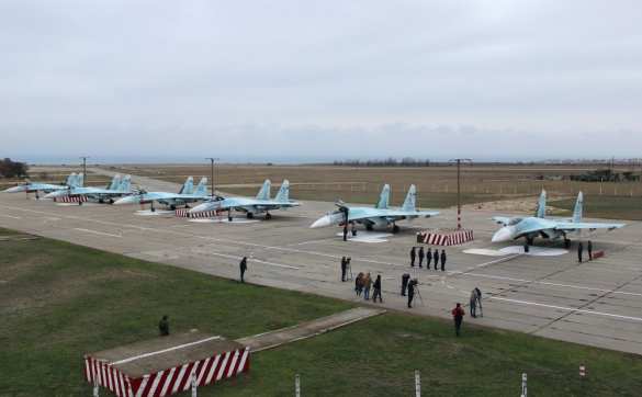 Россия строит новую полосу на военном аэродроме под Севастополем, — украинское «Министерство оккупированных территорий» (ФОТО) | Русская весна