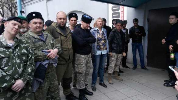 Муза так и не пришла, зато пришли казаки (ФОТО, ВИДЕО) | Русская весна