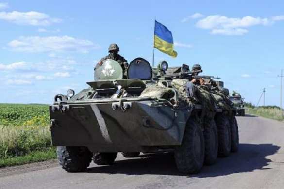 На Донбассе перевернулся украинский броневик, 1 украинский военный погиб, 6 — ранены (+ФОТО) | Русская весна