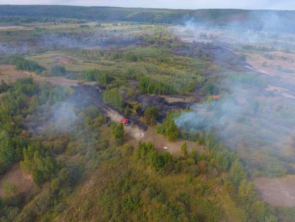 На Украине пятые сутки пытаются потушить торфяной пожар (ФОТО) | Русская весна