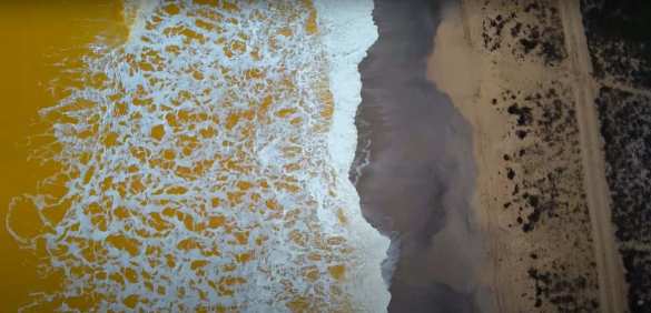 Жёлтое Чёрное море: специалисты объяснили «аномалию» у побережья Крыма (ВИДЕО) | Русская весна