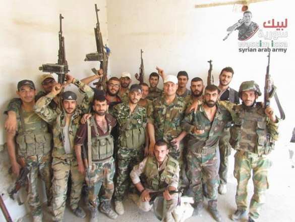 СРОЧНО: Сирийские войска успешно продвигаются и теснят террористов в районе Джобар в Дамаске (ФОТО) | Русская весна