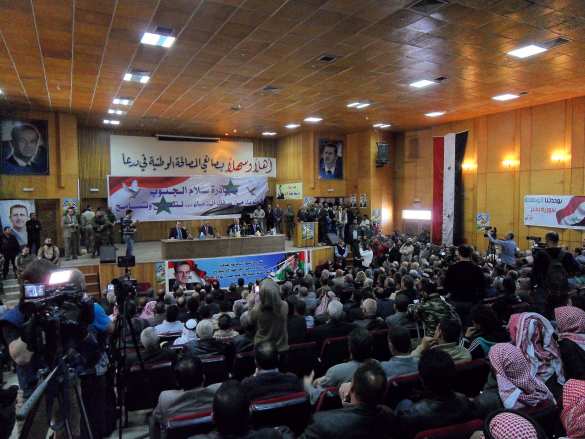 Сирийское примирение: экс-боевики подписывают соглашения о мире, а 1200 жителей покидают оккупированный бандитами город, — репортаж для «Русской Весны» (ФОТО) | Русская весна