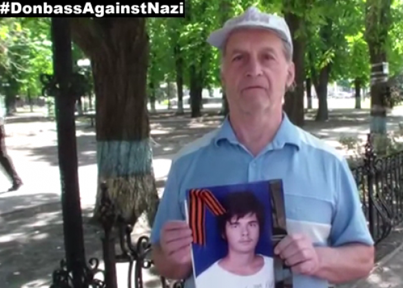 Луганский ветеран: моего внука убили, когда он заслонил свою мать, будь они прокляты (видео) | Русская весна