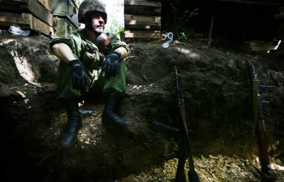 Войска ДНР выведены из Широкино | Русская весна