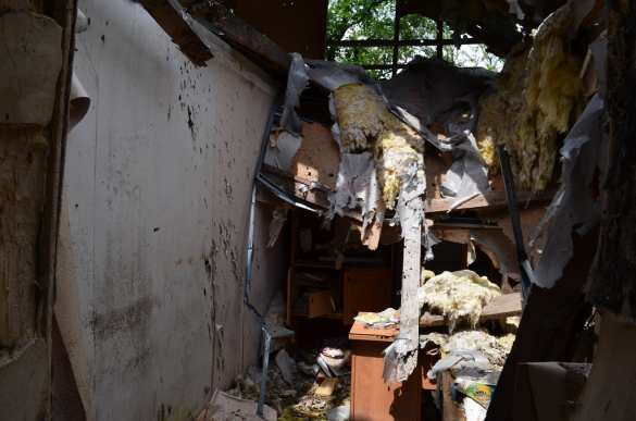 Девять домов в Горловке и Коминтерново повреждено в результате ночных обстрелов | Русская весна