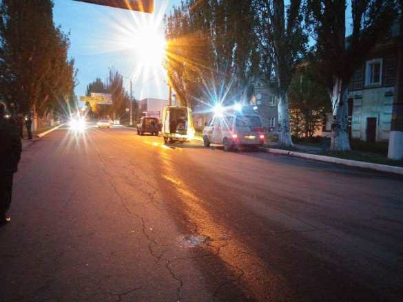 «Скорая» с карателями попала в ДТП в оккупированной части Донбасса (ФОТО) | Русская весна