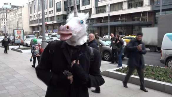 С пресс-конференции Собчак выгнали «единорога» (ФОТО, ВИДЕО) | Русская весна