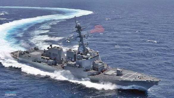 Корабли ВМФ России сопровождают американские эсминцы в Балтийском море | Русская весна