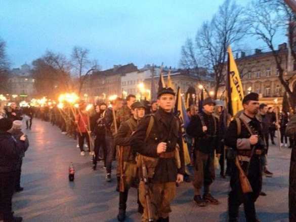Сегодня по Киеву пройдёт факельное шествие неонацистов ко дню рождения Бандеры | Русская весна