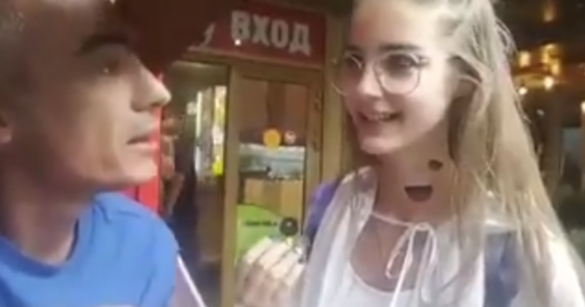 Аргентинский фанат, расплакавшись, извинился за оскорбление россиянки (ВИДЕО) | Русская весна