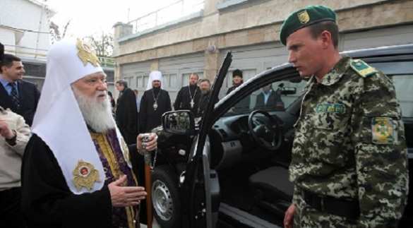 Лжепатриарх Филарет рассказал, как оружие служит добру (ВИДЕО) | Русская весна