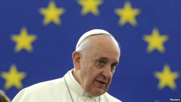 Папа Римский в Страсбурге: об Украине не вспомнил, ЕС раскритиковал Папа Римский в Страсбурге: об Украине не вспомнил, ЕС раскритиковал | Русская весна