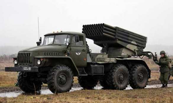 В Дебальцево штаб оккупационных войск обстрелян из «Градов» | Русская весна