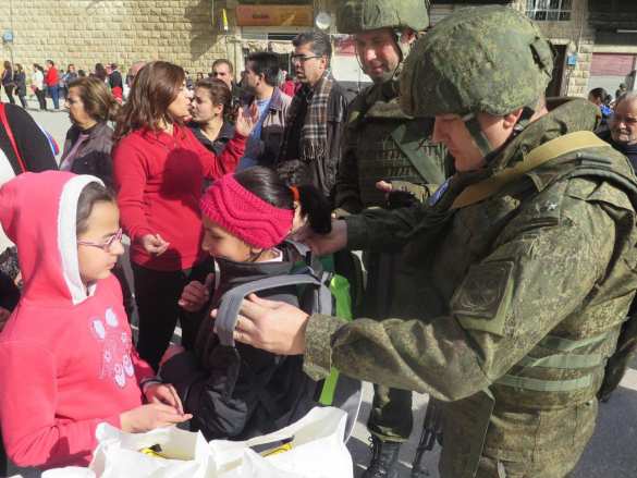 Древний город Сирии: Российские военные и люди, говорящие на языке Христа (+ФОТО) | Русская весна