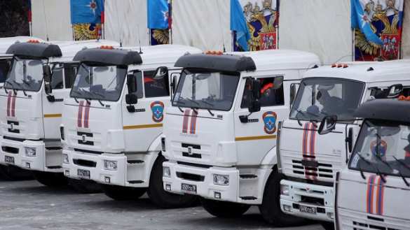 Завтра на Донбасс отправится очередная автоколонна МЧС РФ с гуманитарной помощью | Русская весна