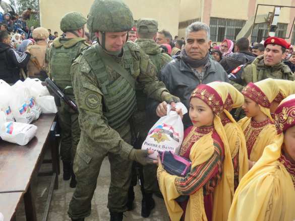 «Спасибо Россия!» Миссия российских военных на юге Сирии (ФОТО) | Русская весна