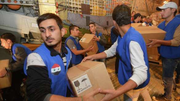 «Боевое Братство» привезло в Сирию 21 тонну гуманитарной помощи, — сенатор Саблин (+ФОТО) | Русская весна