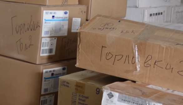 Детская больница Горловки получила гумпомощь от немецких коммунистов (ВИДЕО) | Русская весна