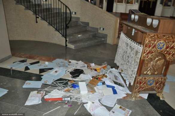 В Хайфе разгромлен православный храм | Русская весна