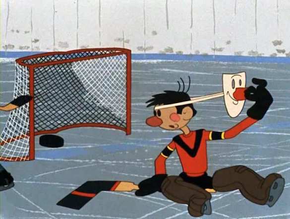 Украинский хоккеист красиво забросил шайбу в свои ворота (ВИДЕО) | Русская весна