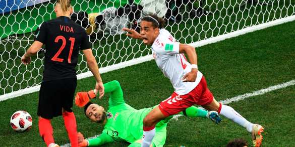 Сборная Хорватии одержала победу над Данией | Русская весна