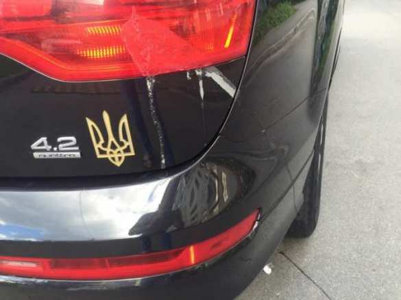 «Достали, уроды!» — в Харькове уже обливают кислотой машины с украинской символикой (ВИДЕО) | Русская весна