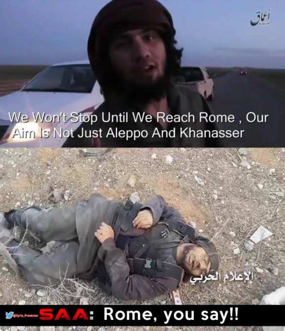 Кровь за кровь: террористы ИГИЛ опубликовали жестокие кадры из захваченного Ханассера, на следующий день их трупы показала САА (ФОТО, ВИДЕО 18+) | Русская весна