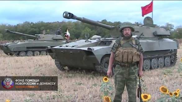 &quot;Мы устроили фашистам ад, выживших ноль!&quot; — самоходная артиллерия ополчения ведет контрбатарейный огонь (видео) | Русская весна