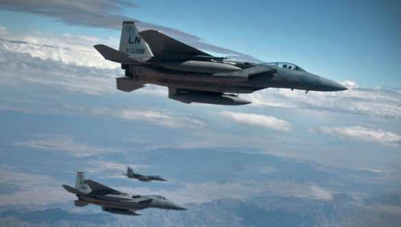 Британские истребители поднялись на перехват российских бомбардировщиков над Атлантикой | Русская весна