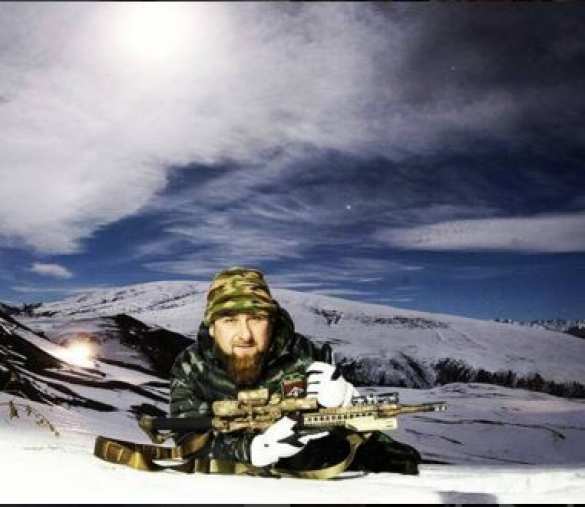 Кадыров опубликовал свое фото со снайперской винтовкой (ФОТО) | Русская весна