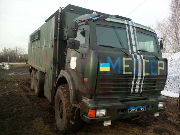 В воинской части в Киеве КамАЗ раздавил военного | Русская весна