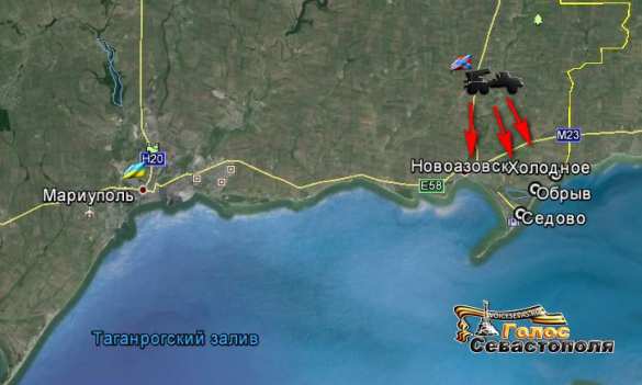 Обзор карты боевых действий на 10 сентября 2014 г. (видео) | Русская весна