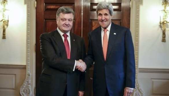 Керри и Порошенко сделали совместное заявление о переговорах в Киеве (ВИДЕО) | Русская весна