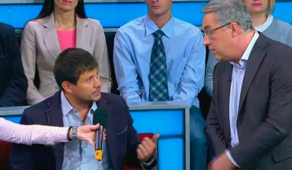 Украинского политолога с позором выгнали из студии после оскорбления России (ВИДЕО) | Русская весна