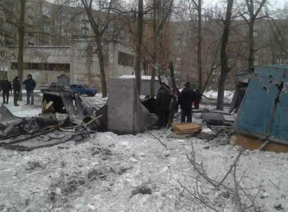 Донецк, результаты работы украинской артиллерии: часть районов без света, воды и тепла (видео) | Русская весна