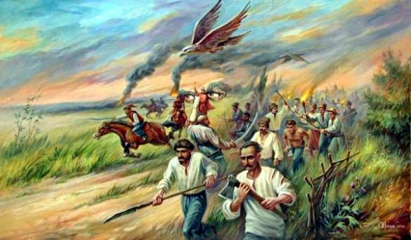 На Украине селяне избили прибывших на вызов полицейских | Русская весна