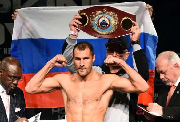 Сергей Ковалев победил легенду бокса — Бернарда «Палача» Хопкинса, вышедшего в цветах украинского флага, и стал обладателем трех титулов чемпиона мира (+ видео лучших раундов) | Русская весна