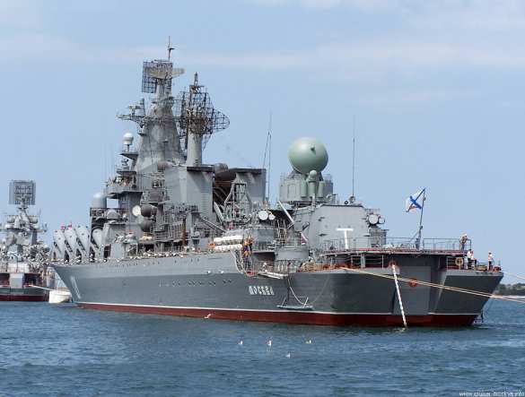 Гвардейски ракетный крейсер «Москва» Крейсер «Москва» вернулся в Севастополь после выполнения задач в Сирии (ВИДЕО) | Русская весна