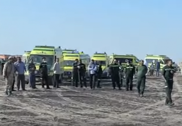 Видео с места крушения российского авиалайнера в Египте | Русская весна