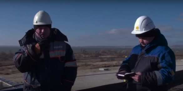 Строители Крымского моста остановили время (ВИДЕО) | Русская весна