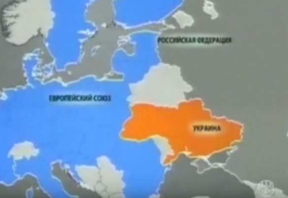 Украинский телеканал показал карту страны без Крыма (ВИДЕО) | Русская весна